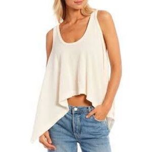 WE THE FREE BY FREE PEOPLE Women’s White Sleeveless Sing La La Tank XS